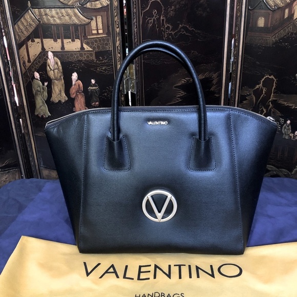 Valentino Handbags - Valentino black, leather, brand new handbag